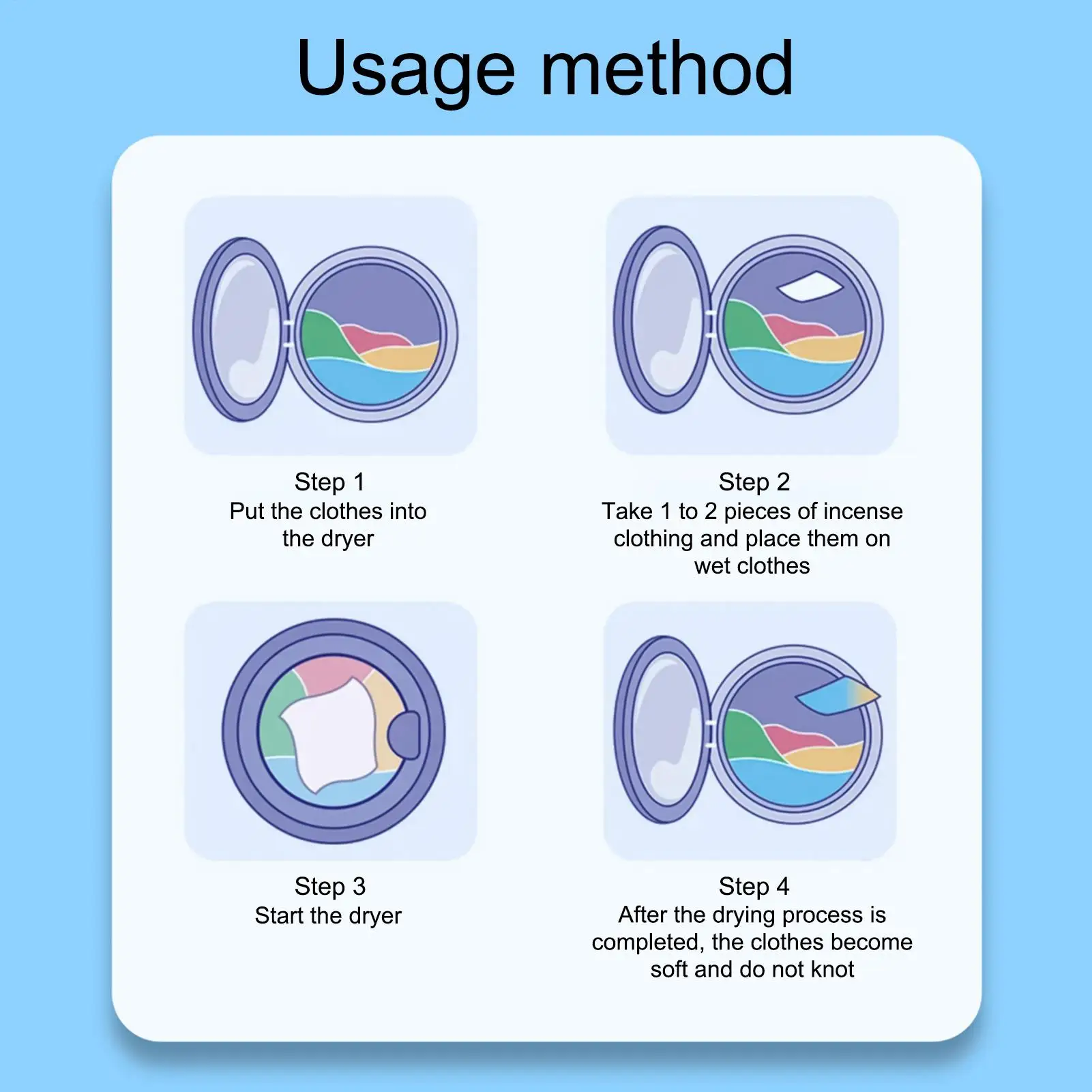 Lenços Secadora Lavanda Premium